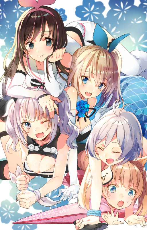 Vtuber,绊爱,猫宫,计算机少女小白,月之美兔,田中ヒメ,Mirai Akari