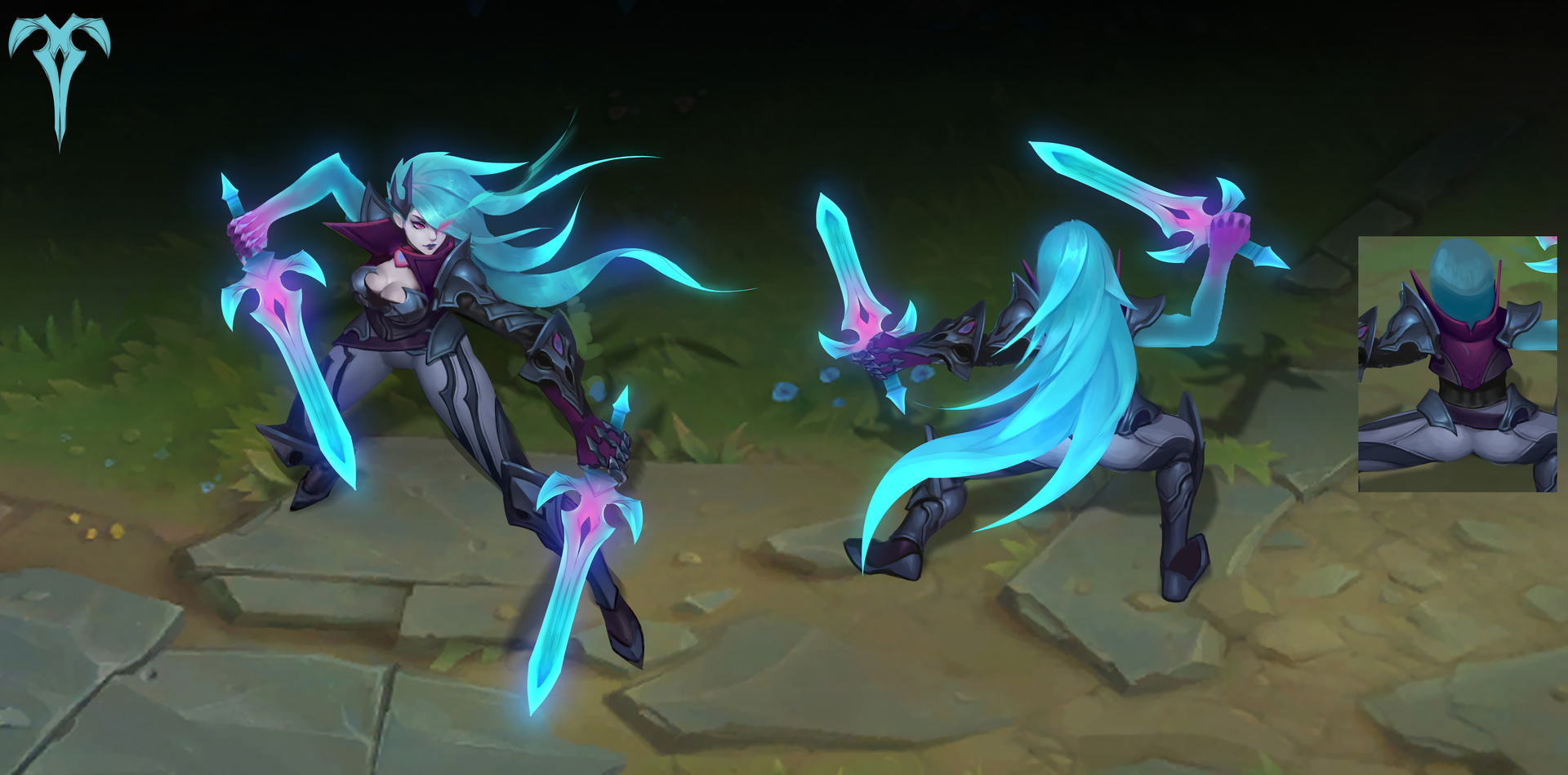 lol不祥之刃(lol英雄联盟不祥之刃卡特琳娜皮肤高清无