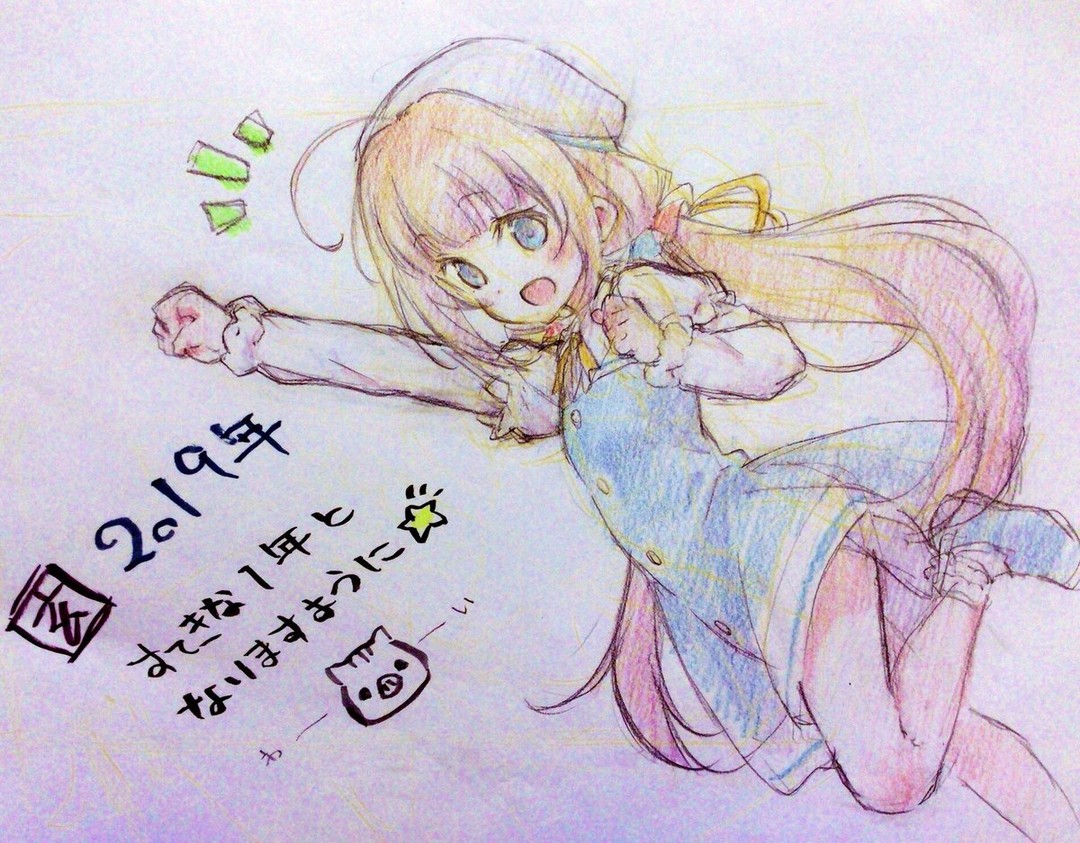 日本动画业界2019年新年贺岁合集 动漫新闻