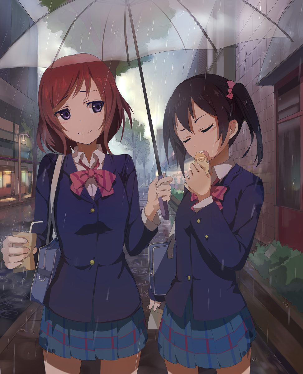 雨后小故事福利本子图 二次元萌图