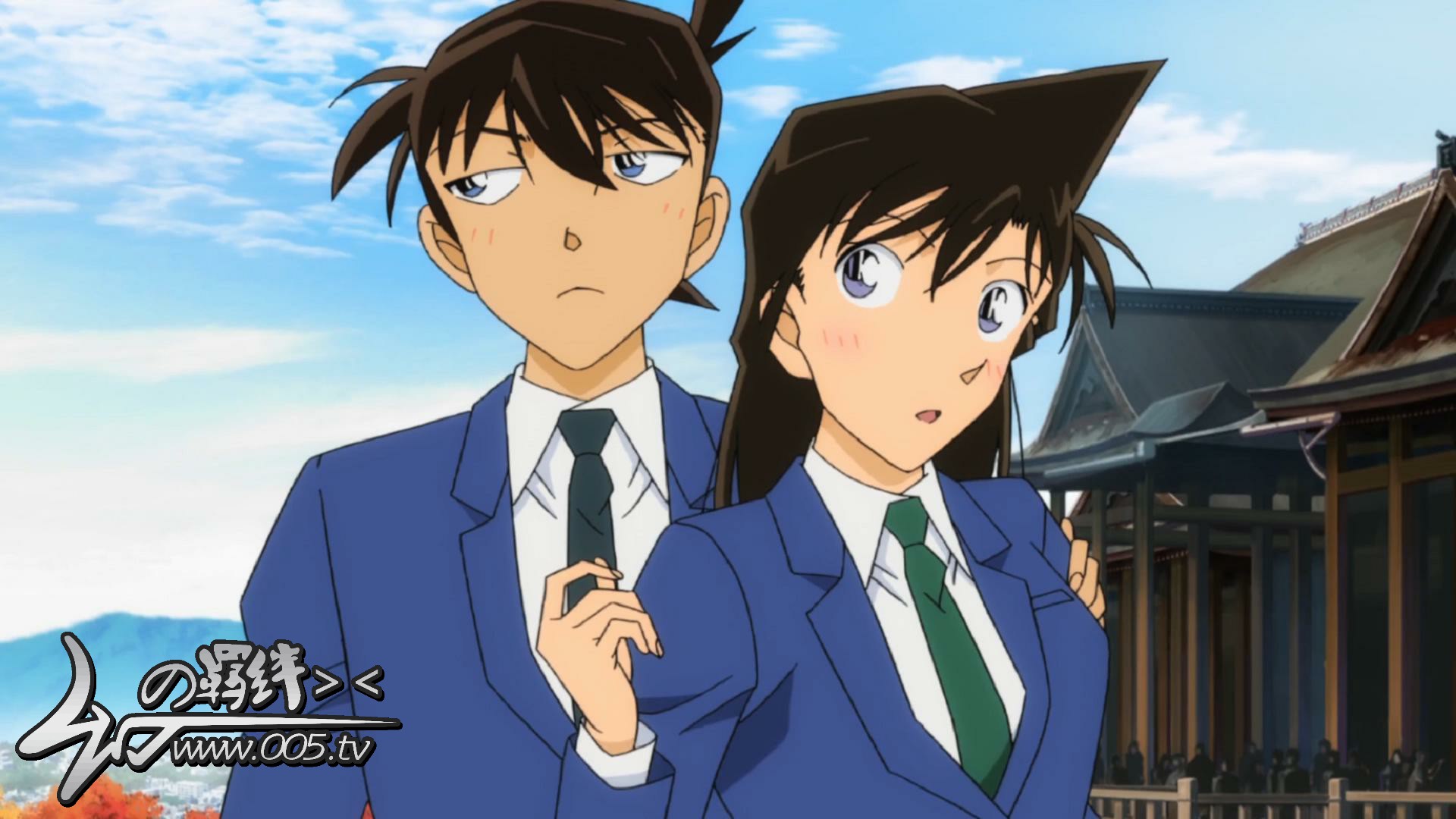 新一和小兰已经到了接吻的关系了?红色的修学旅行篇