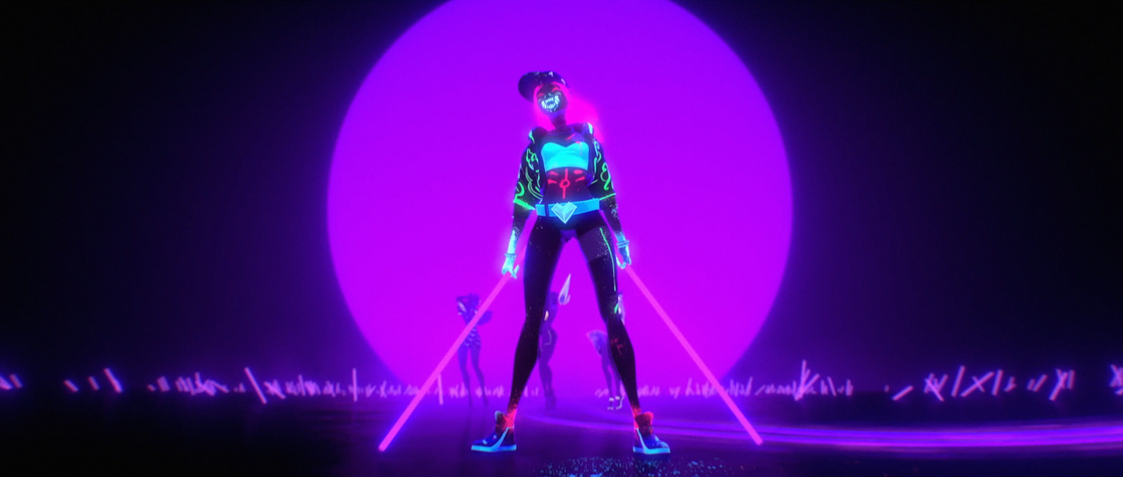 联盟LOL离群之刺阿卡丽K\/DA皮肤4K分辨率电