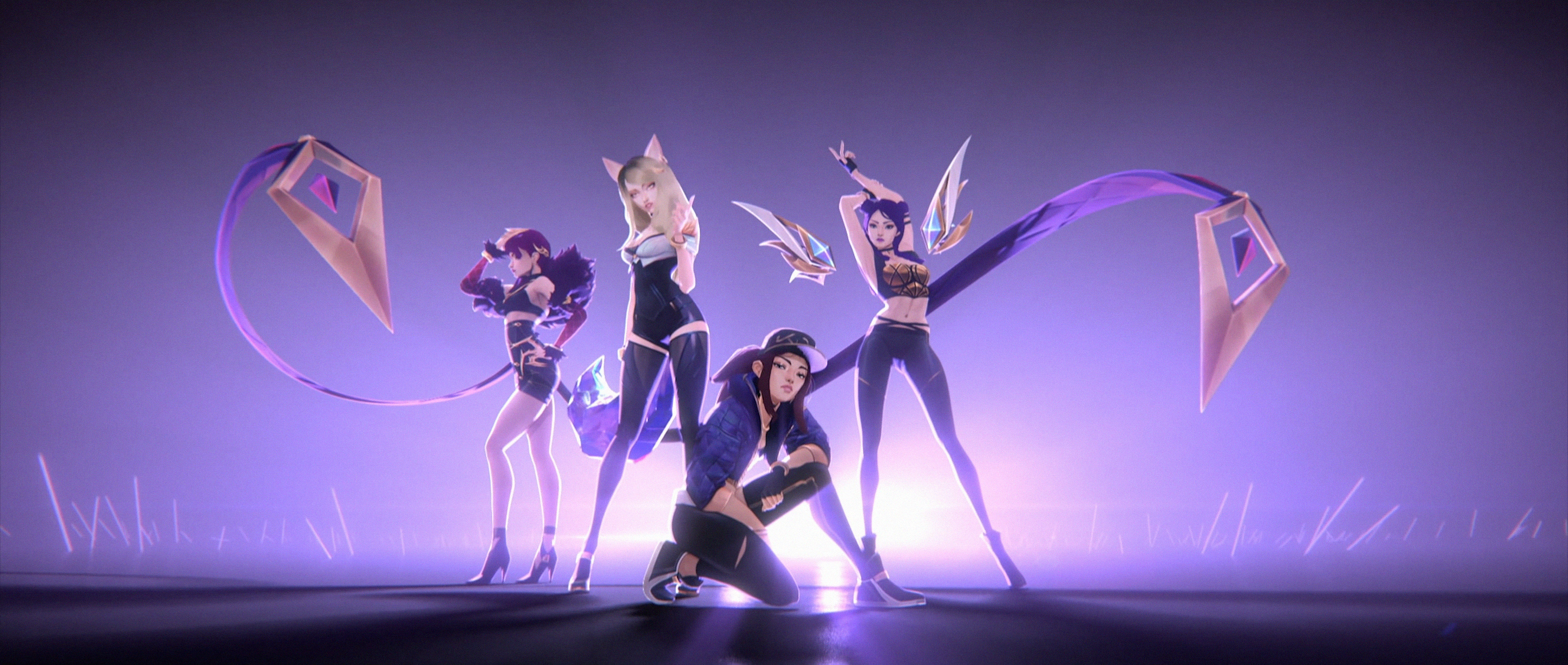 LOL,英雄联盟,K/DA,电脑壁纸