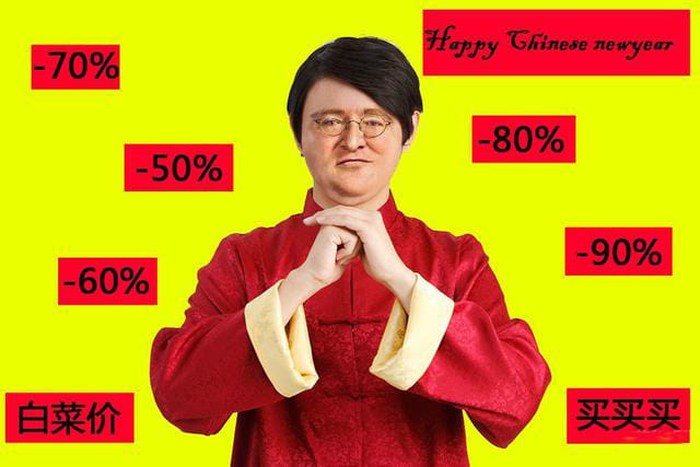 Steam推出人民币商店太明智 中国正版玩家购买力猛增！
