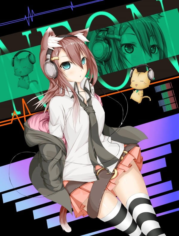 耳机娘福利本子,耳机娘H,福利本子