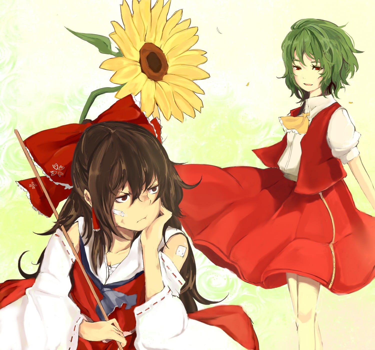 萌娘资源 东方project 风见幽香 壁纸 QQ表情 花妈