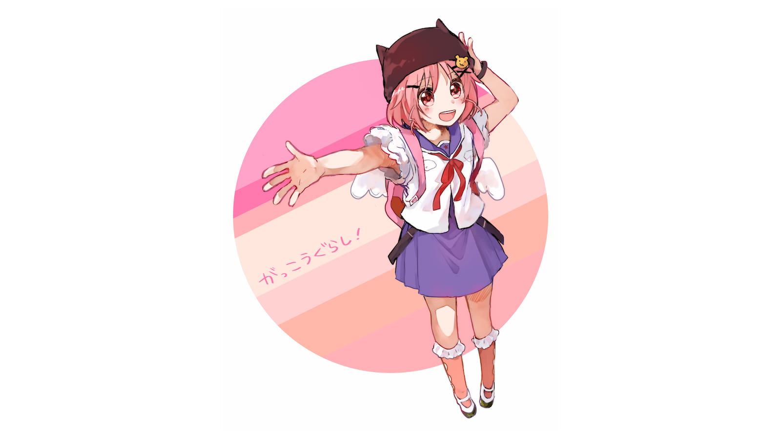 学园孤岛 电脑壁纸 高清 