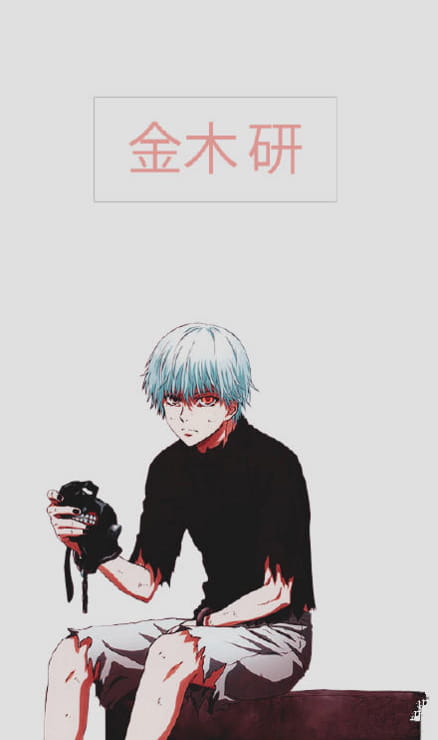 东京食尸鬼,金木,白发手机壁纸