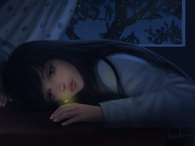待长发齐腰娶她可好？黑长直少女特辑
