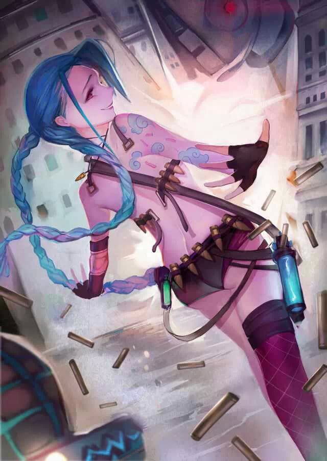 LOL,暴走萝莉,金克斯,图包