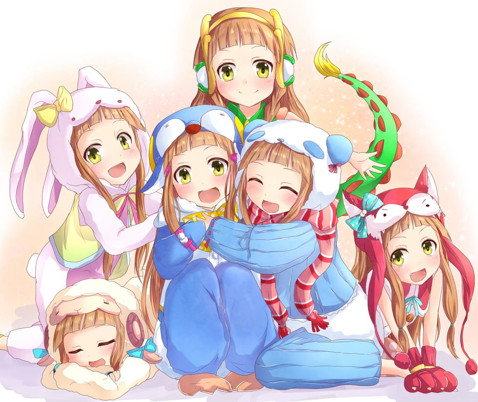 玩偶装,幼女,少女,美少女,二次元