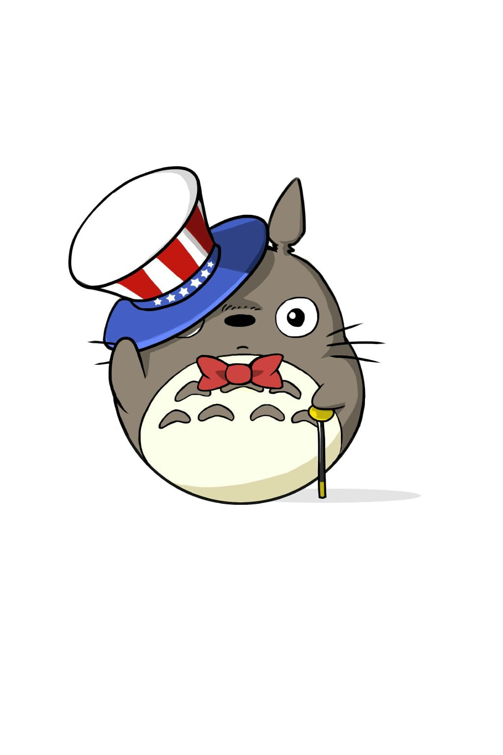 龙猫 萌图 手机壁纸