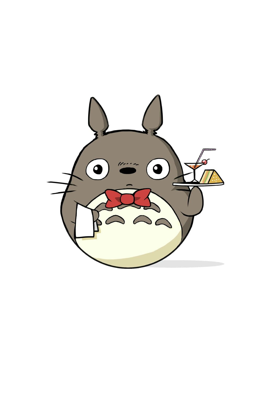 龙猫 萌图 手机壁纸