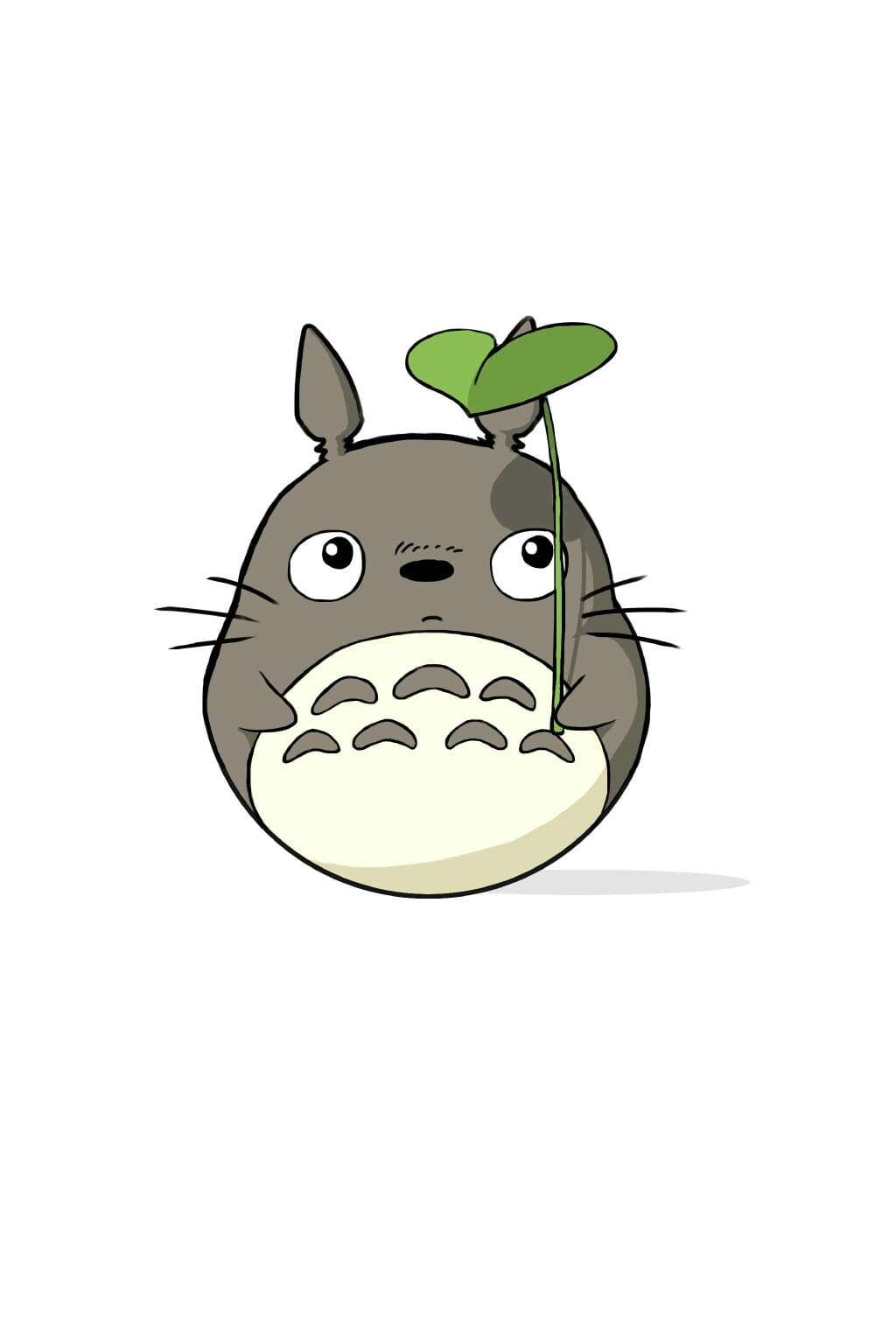 龙猫 萌图 手机壁纸