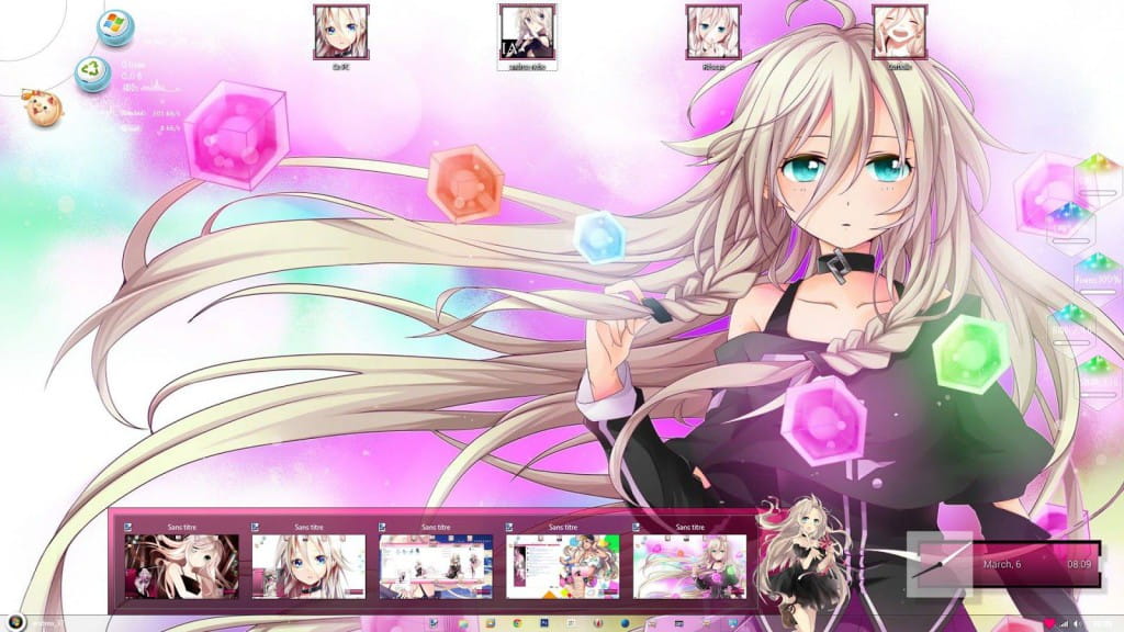 Vocaloid,IA,win8主题,win8.1主题,萌化