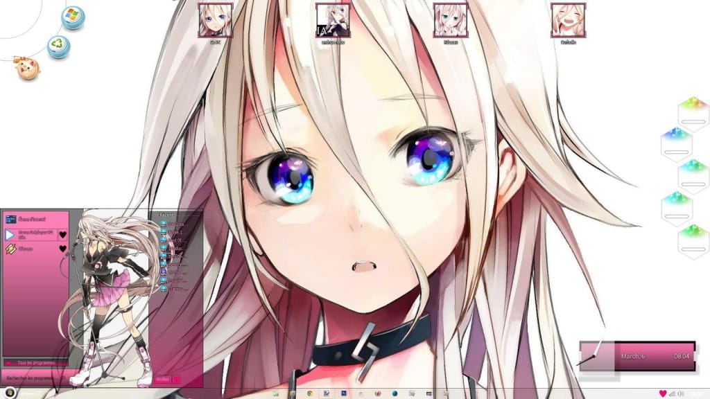 Vocaloid,IA,win8主题,win8.1主题,萌化