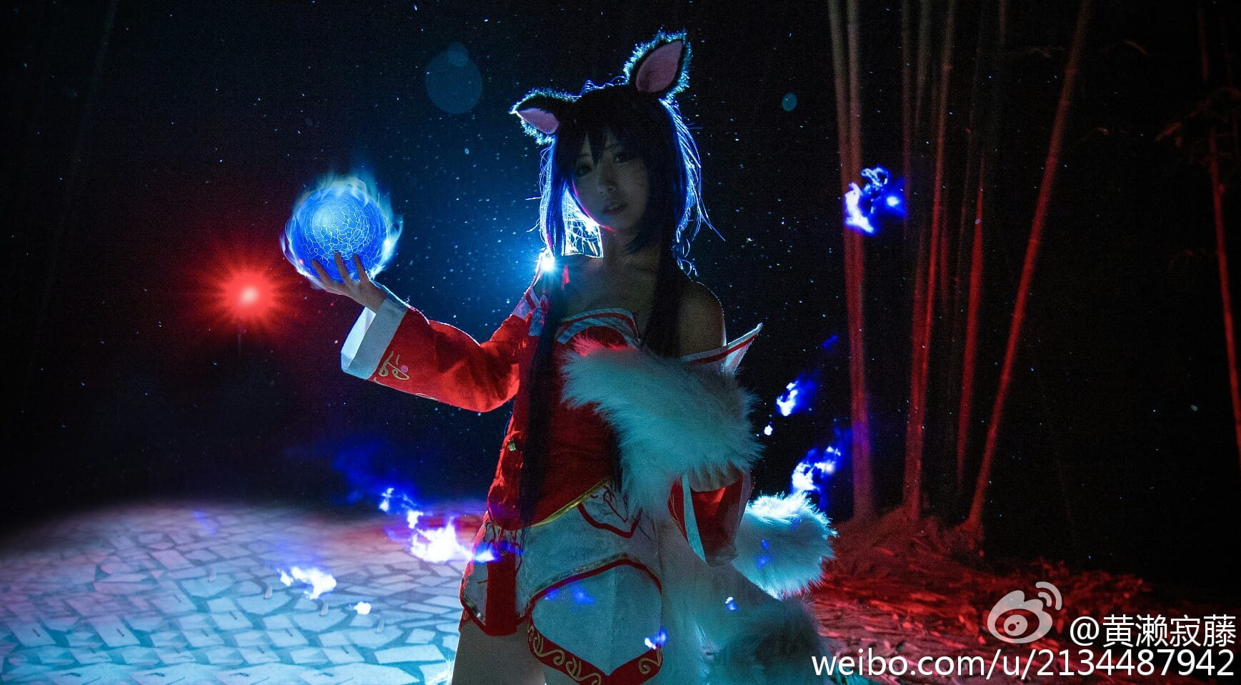 英雄联盟,lol,撸啊撸,九尾妖狐,阿狸,cos,写真