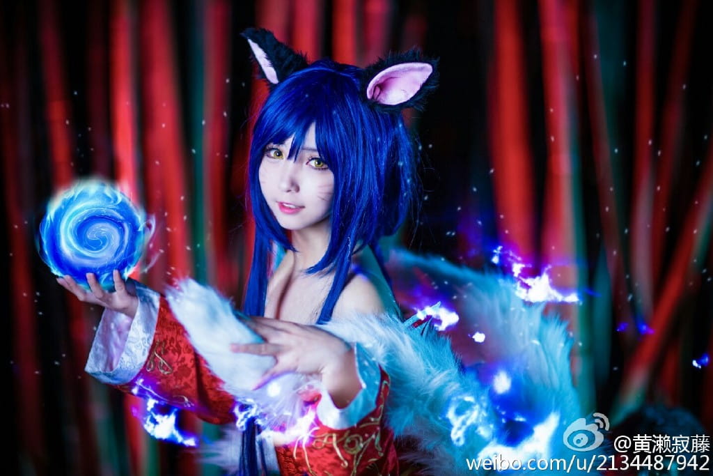 英雄联盟,lol,撸啊撸,九尾妖狐,阿狸,cos,写真