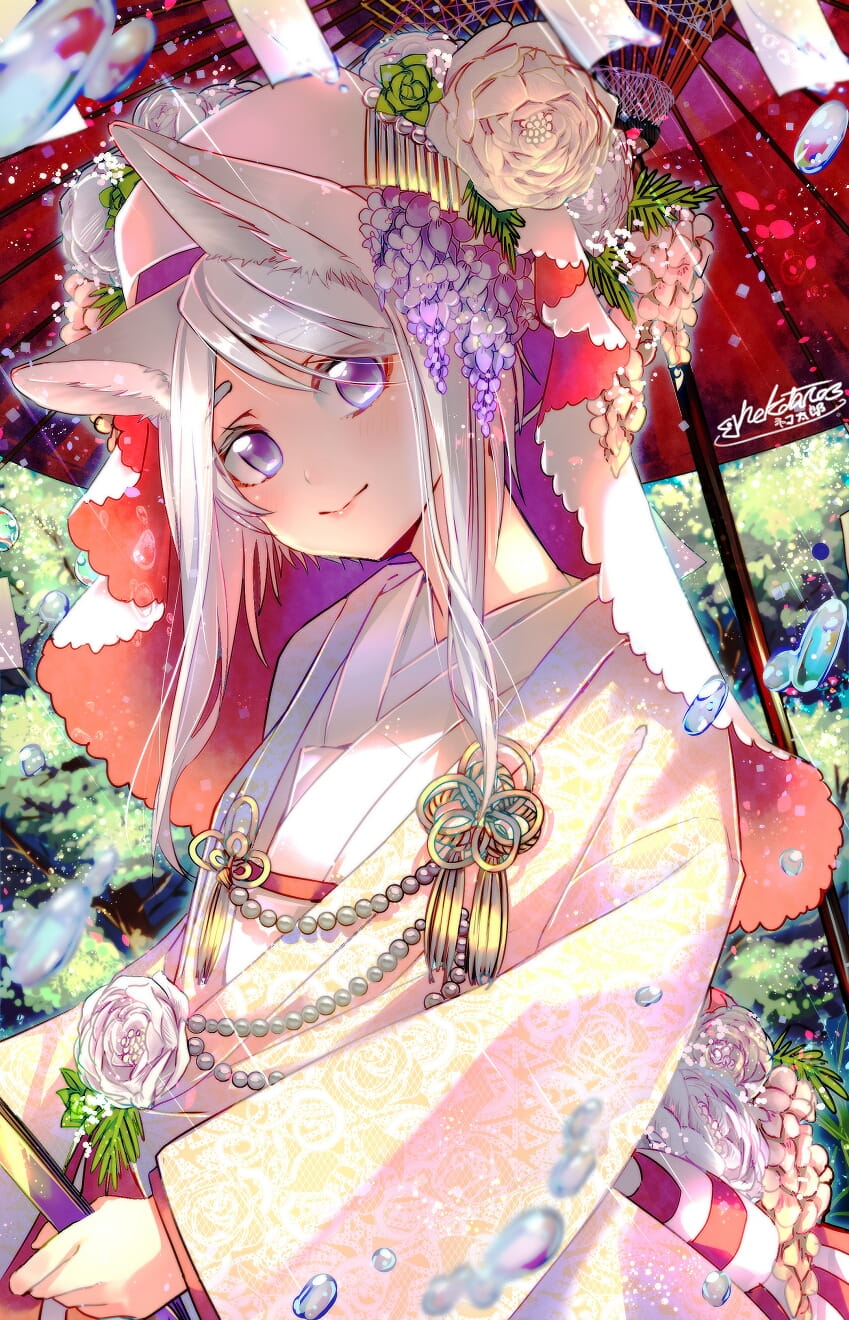 兽耳萌图,二次元美少女,萌女,萌宠