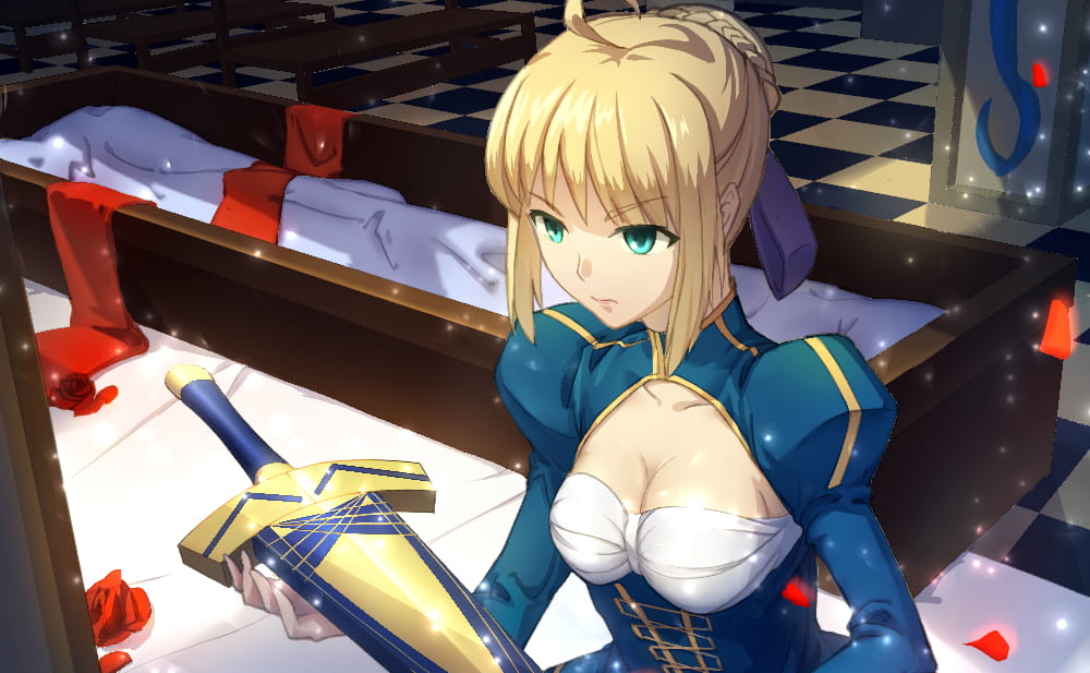 saber,Fate ,