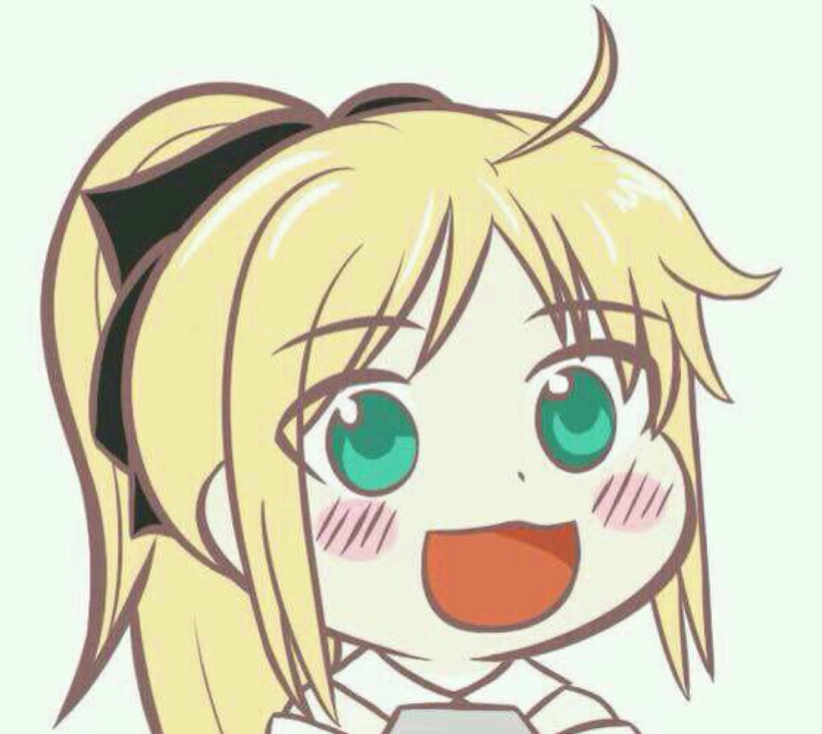 saber,动漫女头,