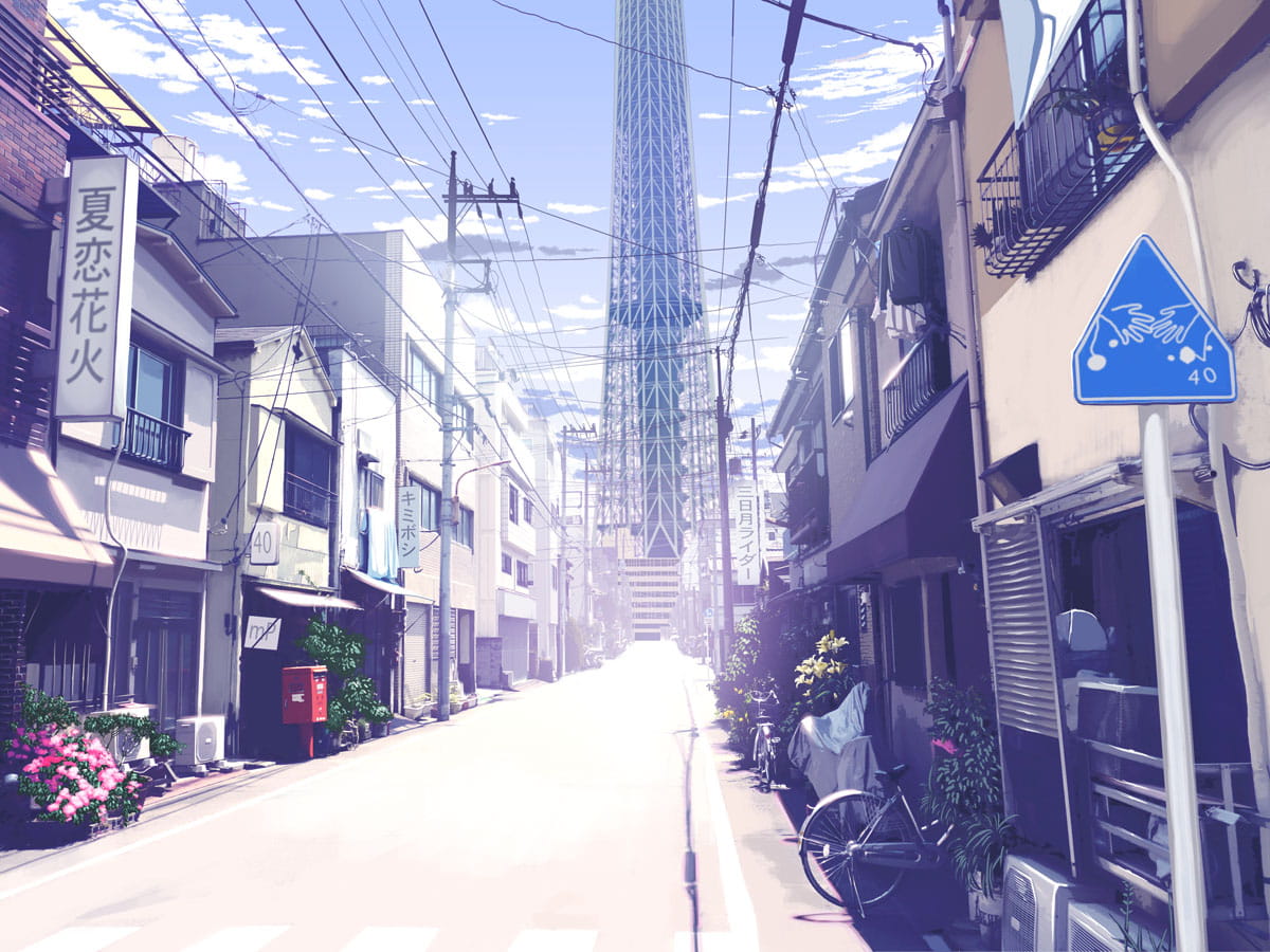 二次元,,动画,场景