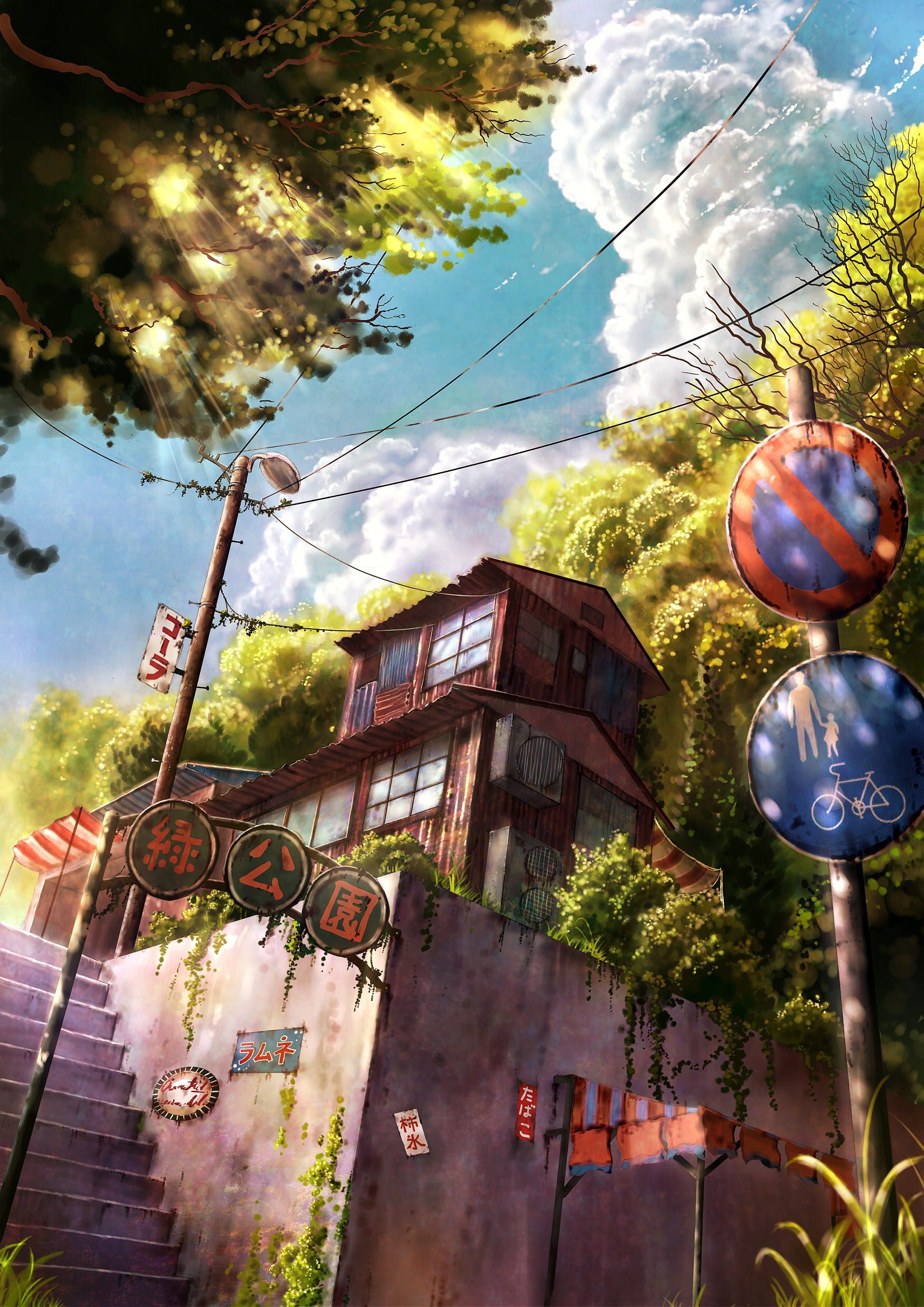 二次元,,动画,场景