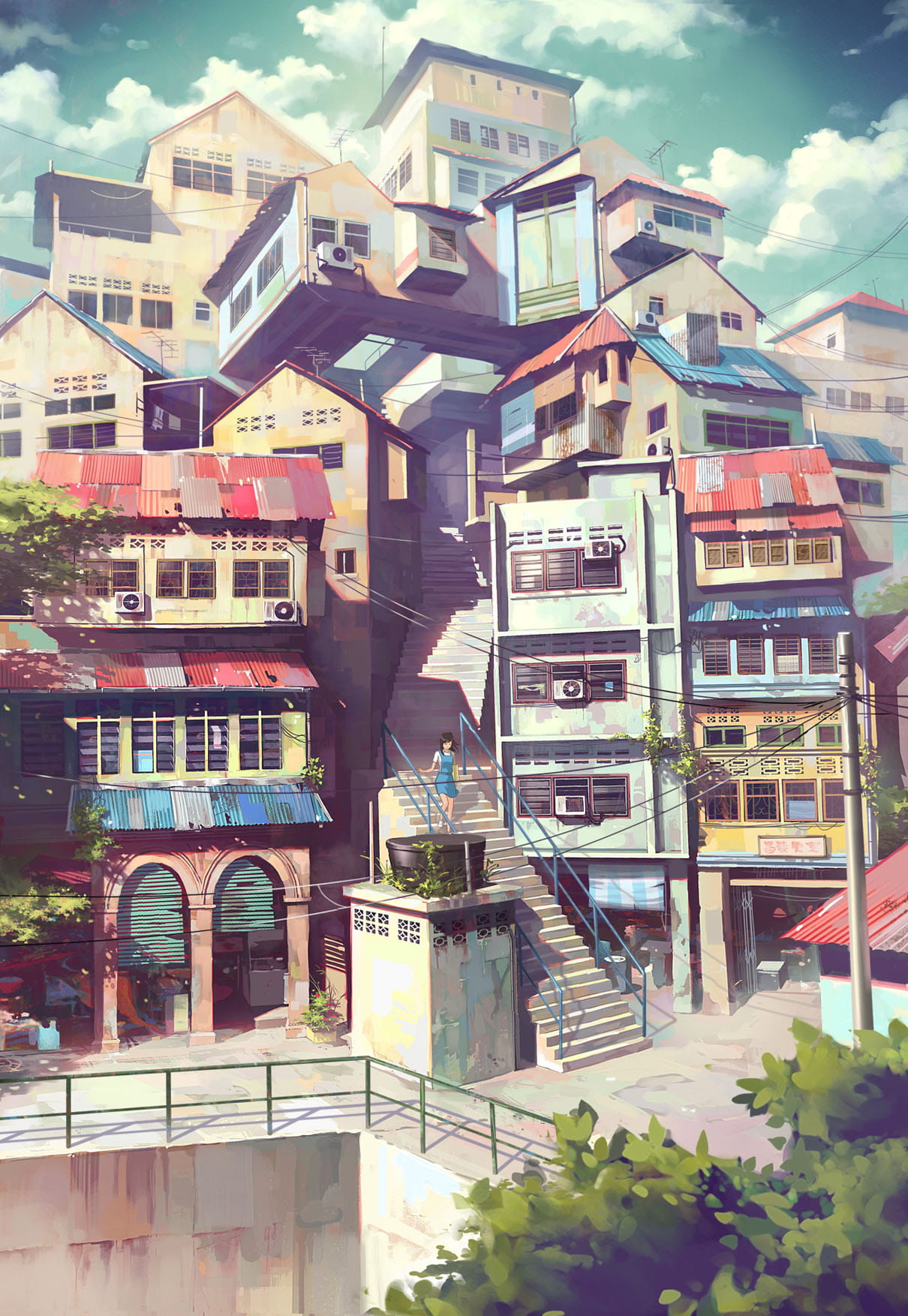 二次元,,动画,场景