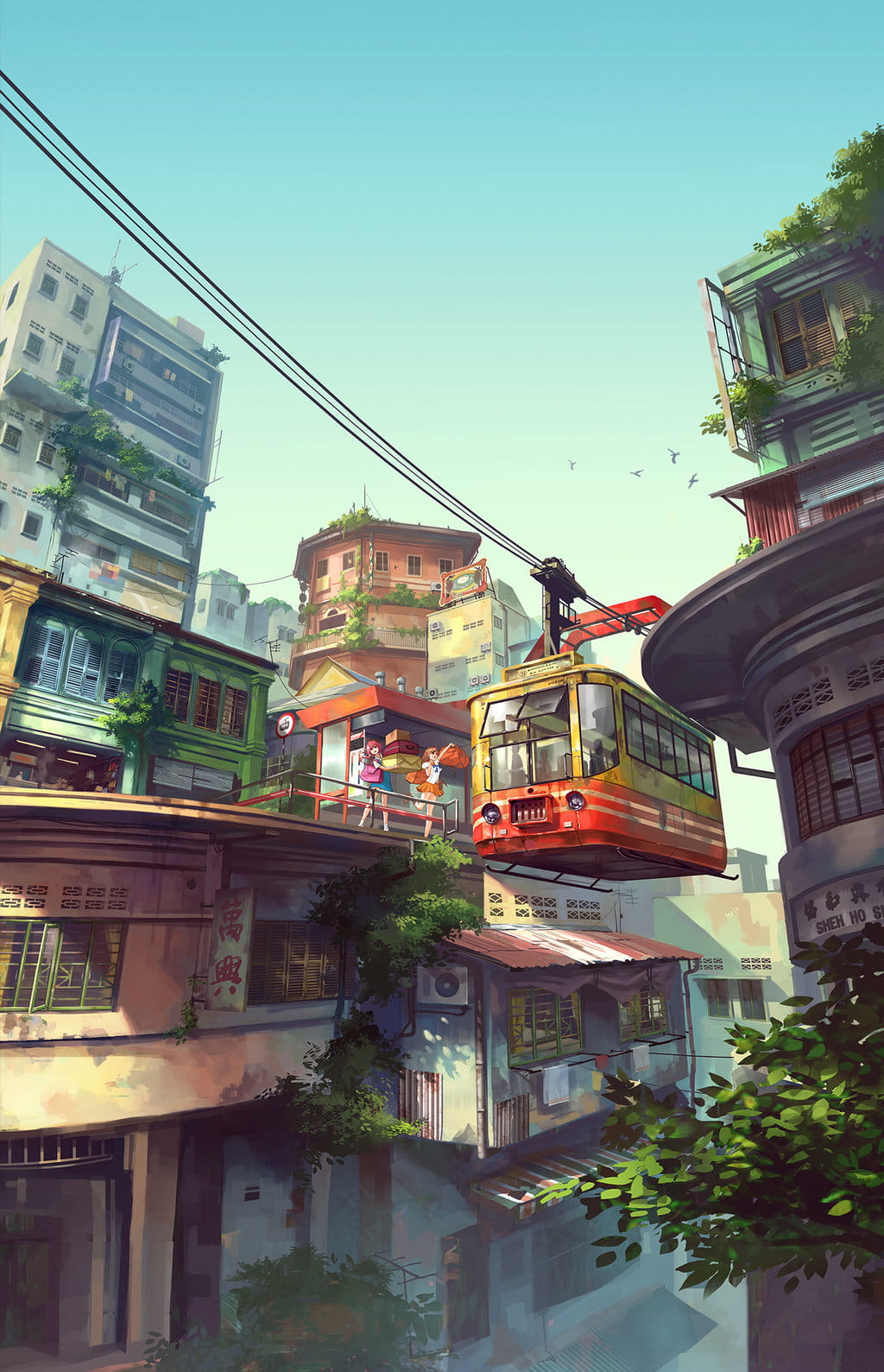 二次元,,动画,场景