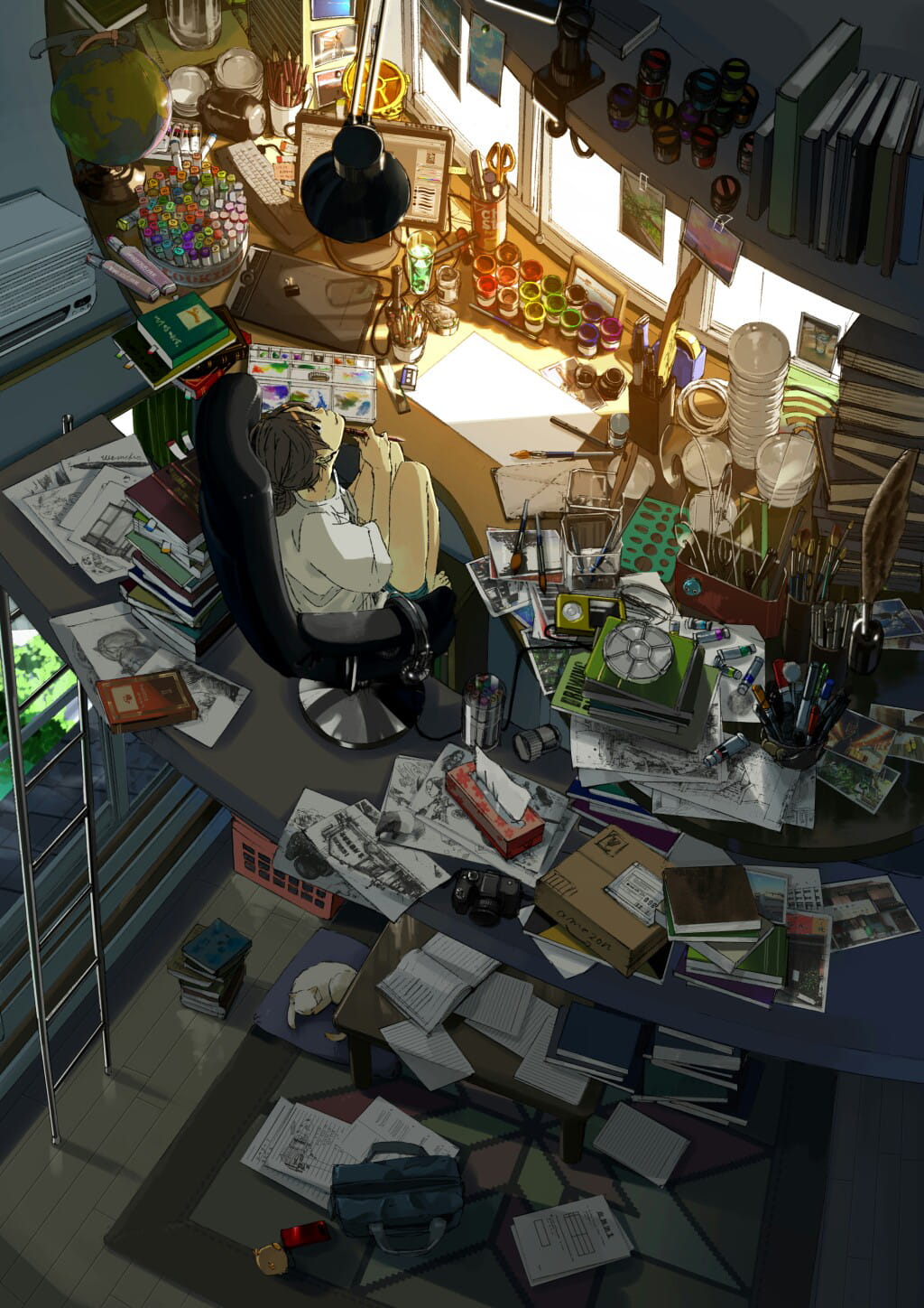 二次元,,动画,场景