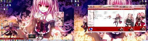 win7主题,终结的炽天使,克鲁鲁,采佩西,下载,萌化