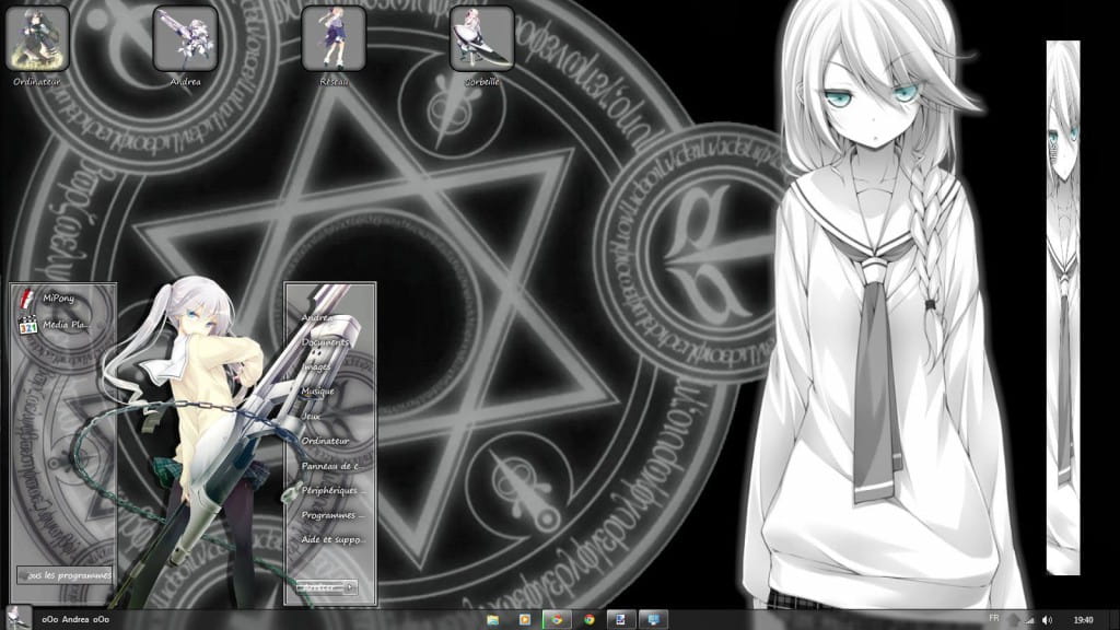 win7主题,魔法战争,下载,萌化