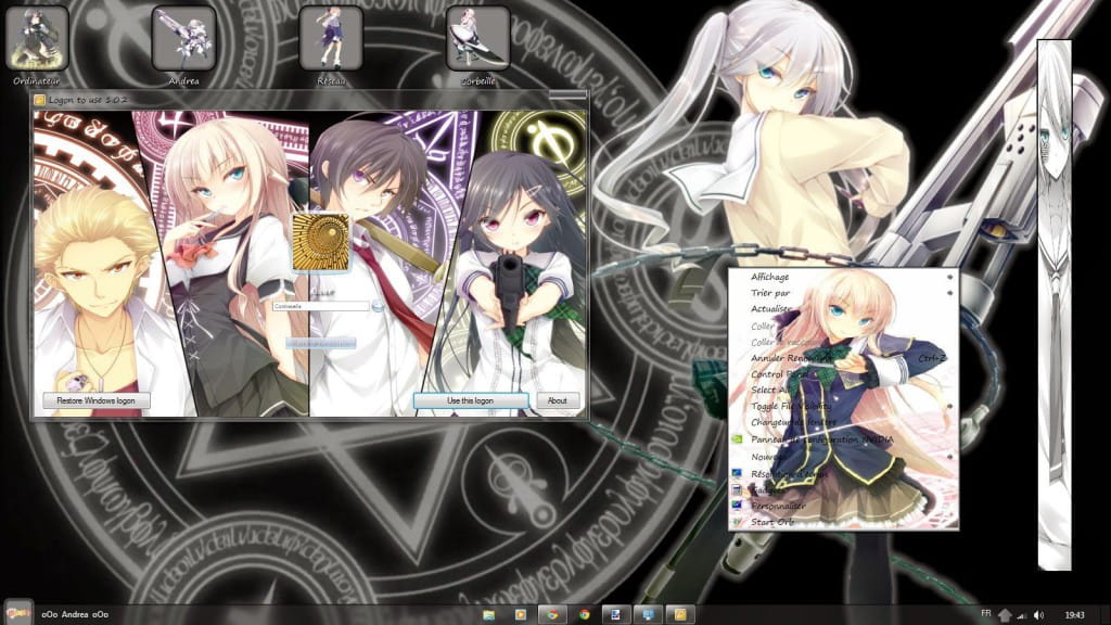 win7主题,魔法战争,下载,萌化