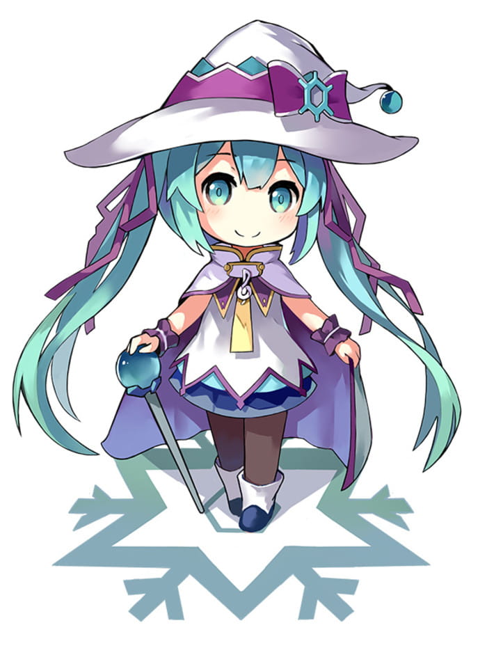 miku,初音未来,手绘