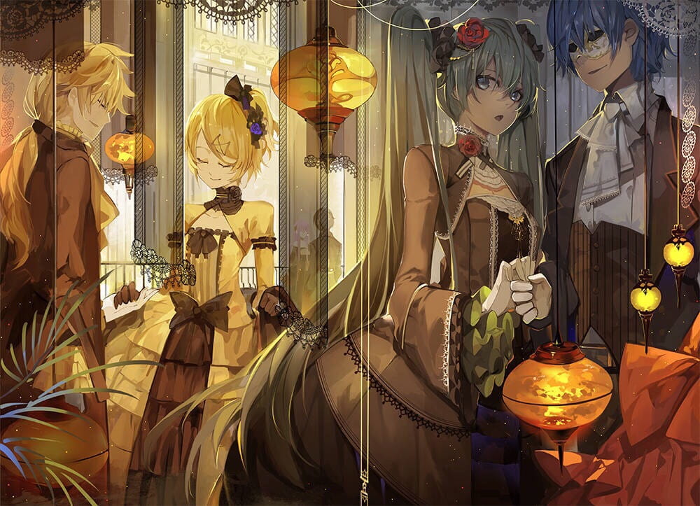 V家,同人,初音未来,美图,下载
