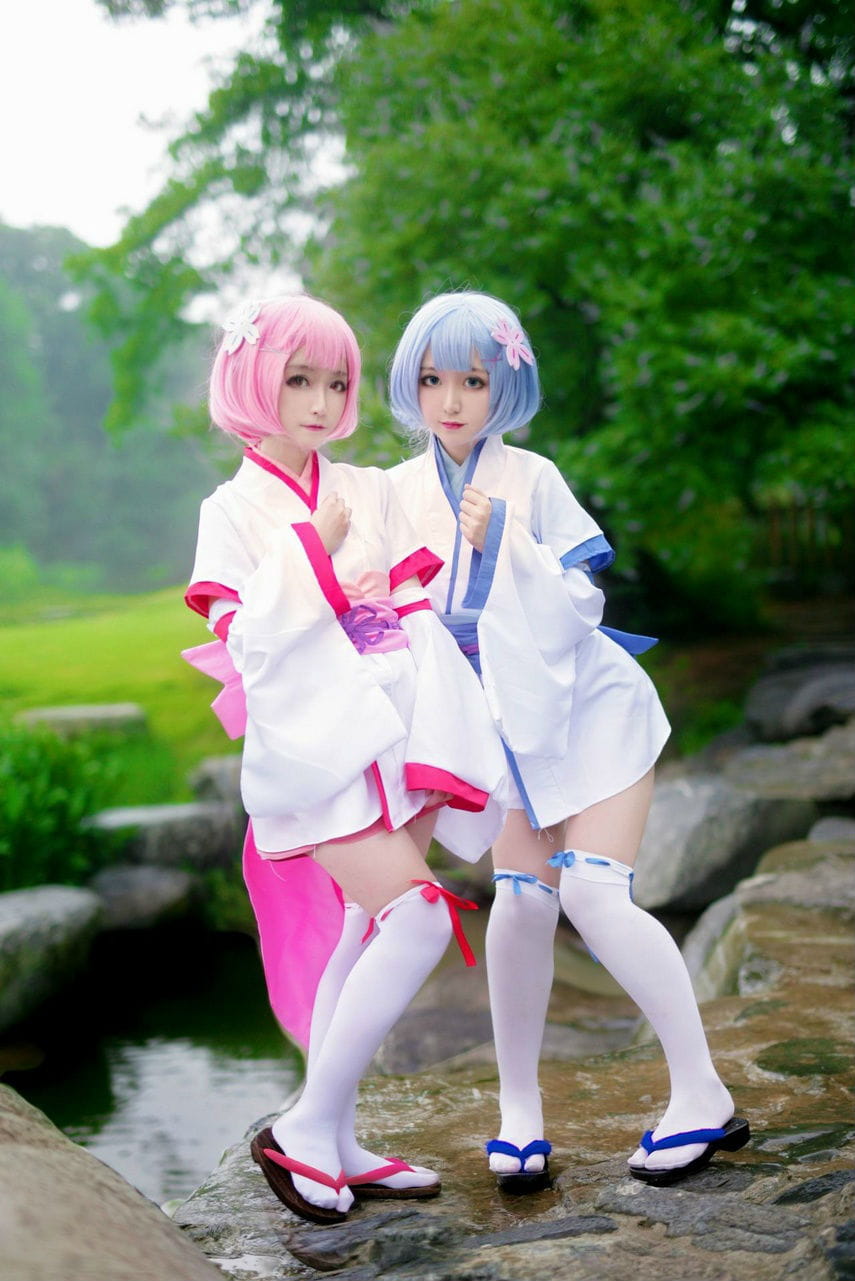 大师级Cos,蕾姆COS,福利COS,黑丝COS
