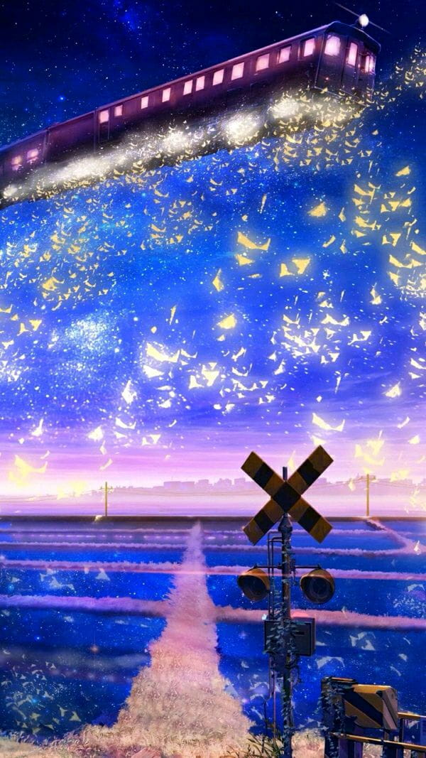 二次元天空,手绘天空,天空插画