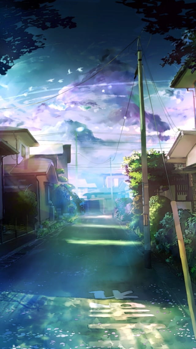 二次元天空,手绘天空,天空插画