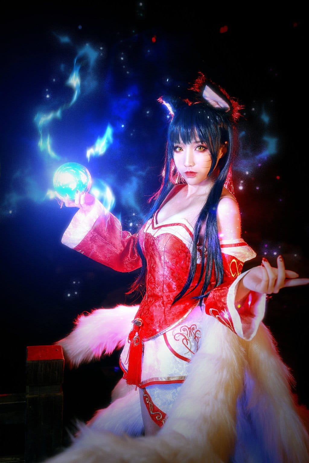 英雄联盟,九尾妖狐,阿狸,cos,写真