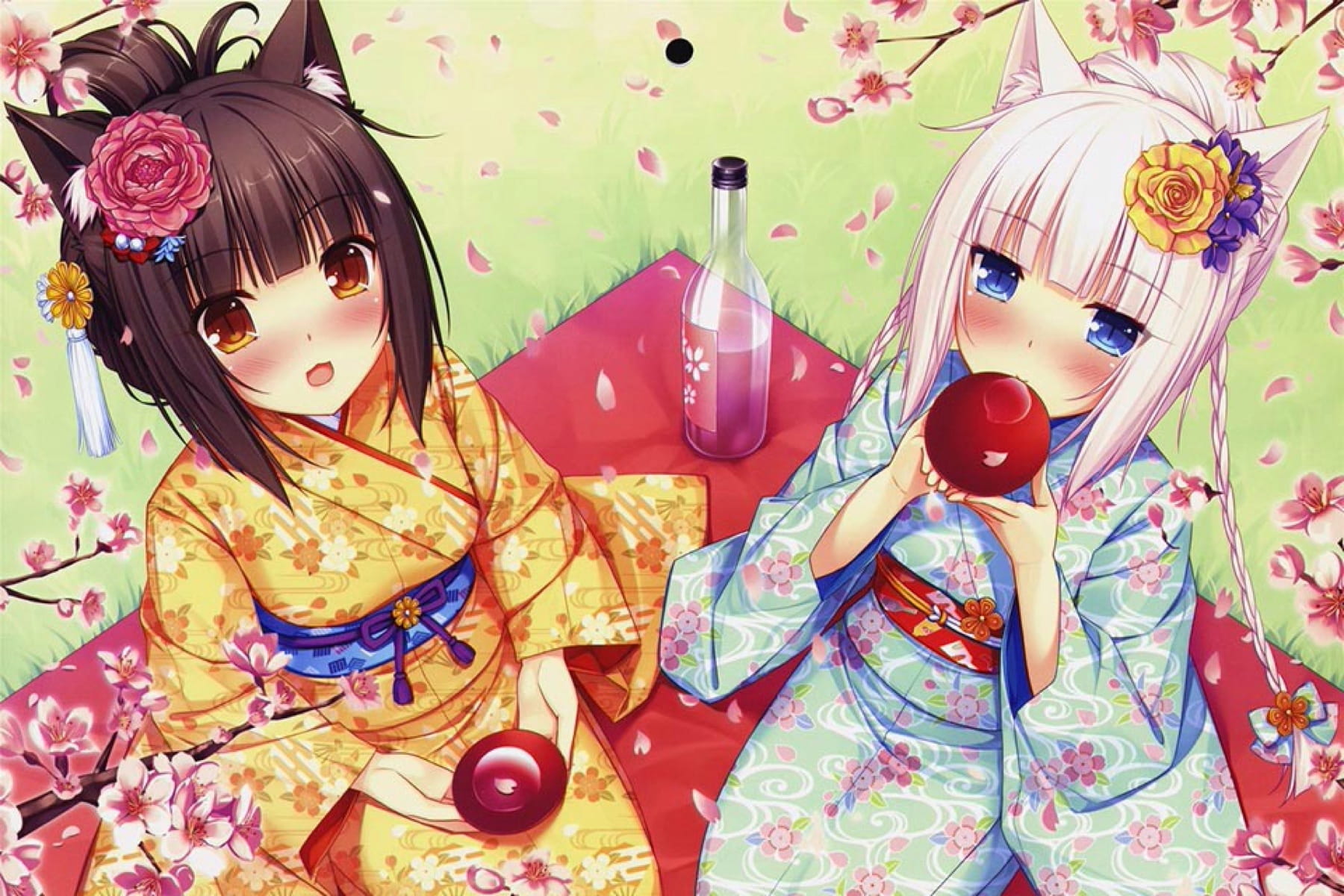 二次元双子,双子少女