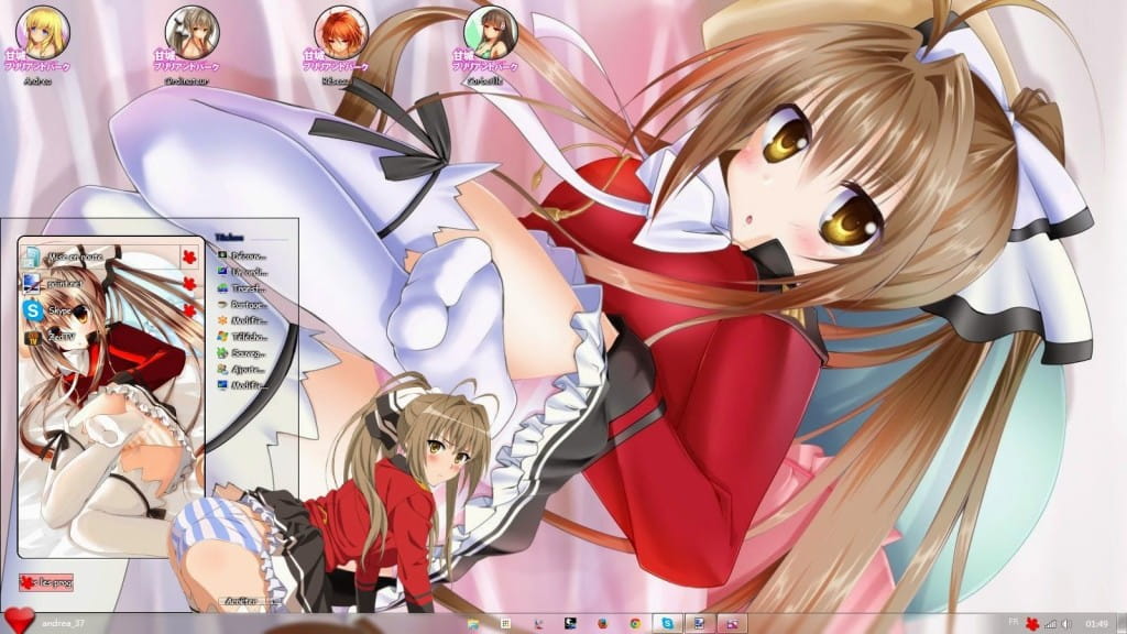 win7主题,甘城光辉游乐园,下载,动漫电脑主题