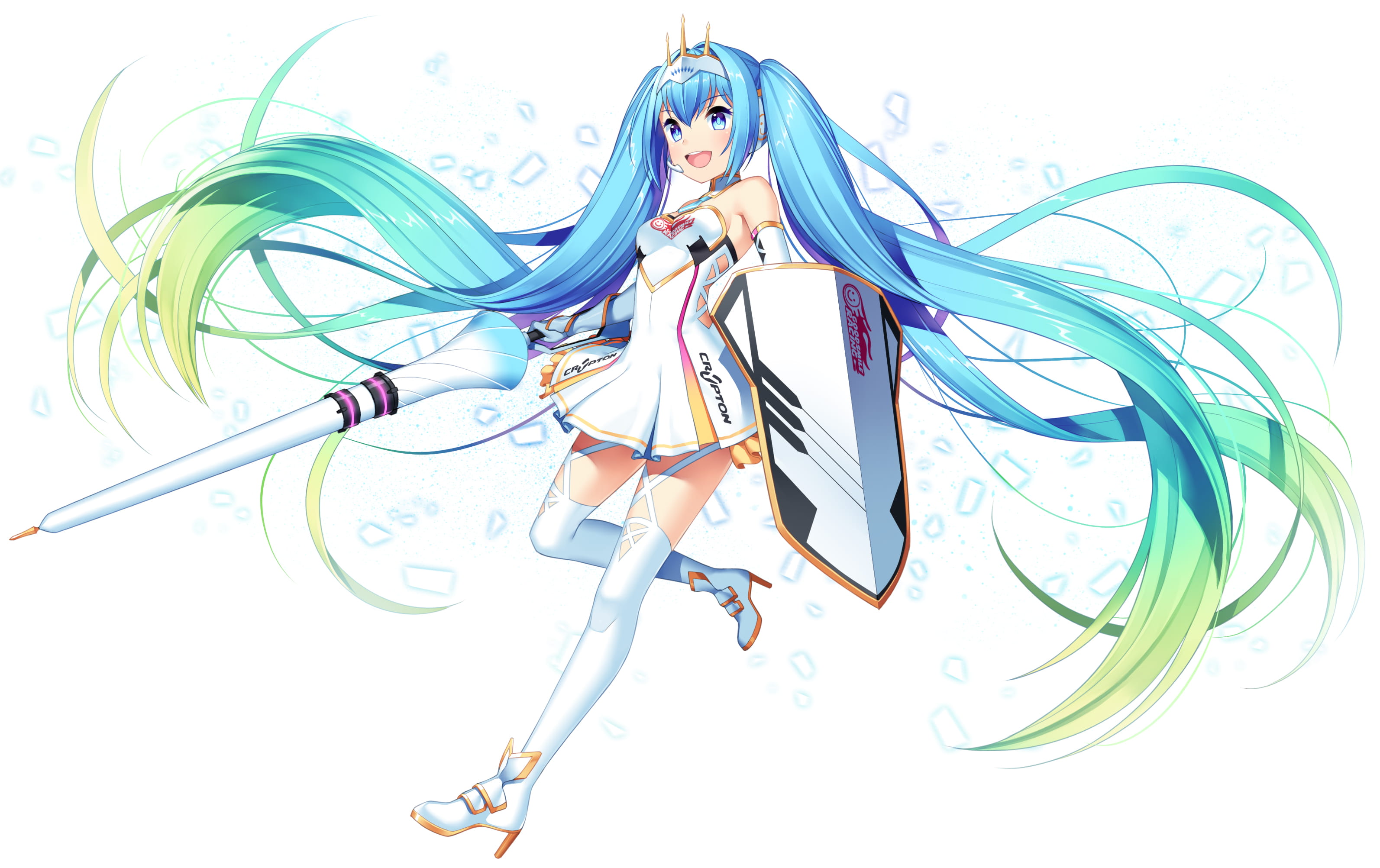赛车女郎,初音未来
