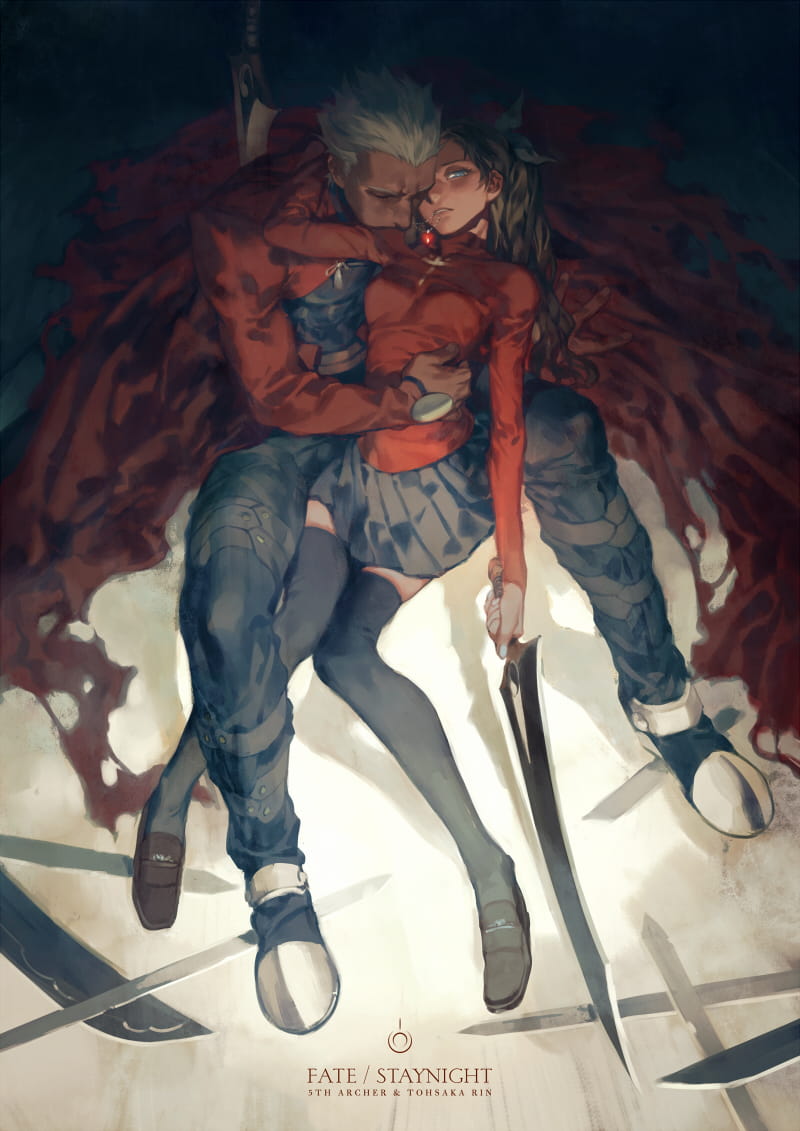 fate,红色小恶魔,远坂凛,输入法皮肤