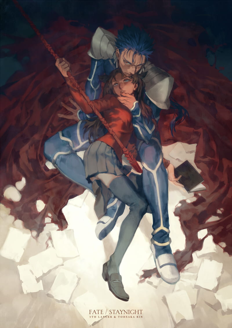 fate,红色小恶魔,远坂凛,输入法皮肤