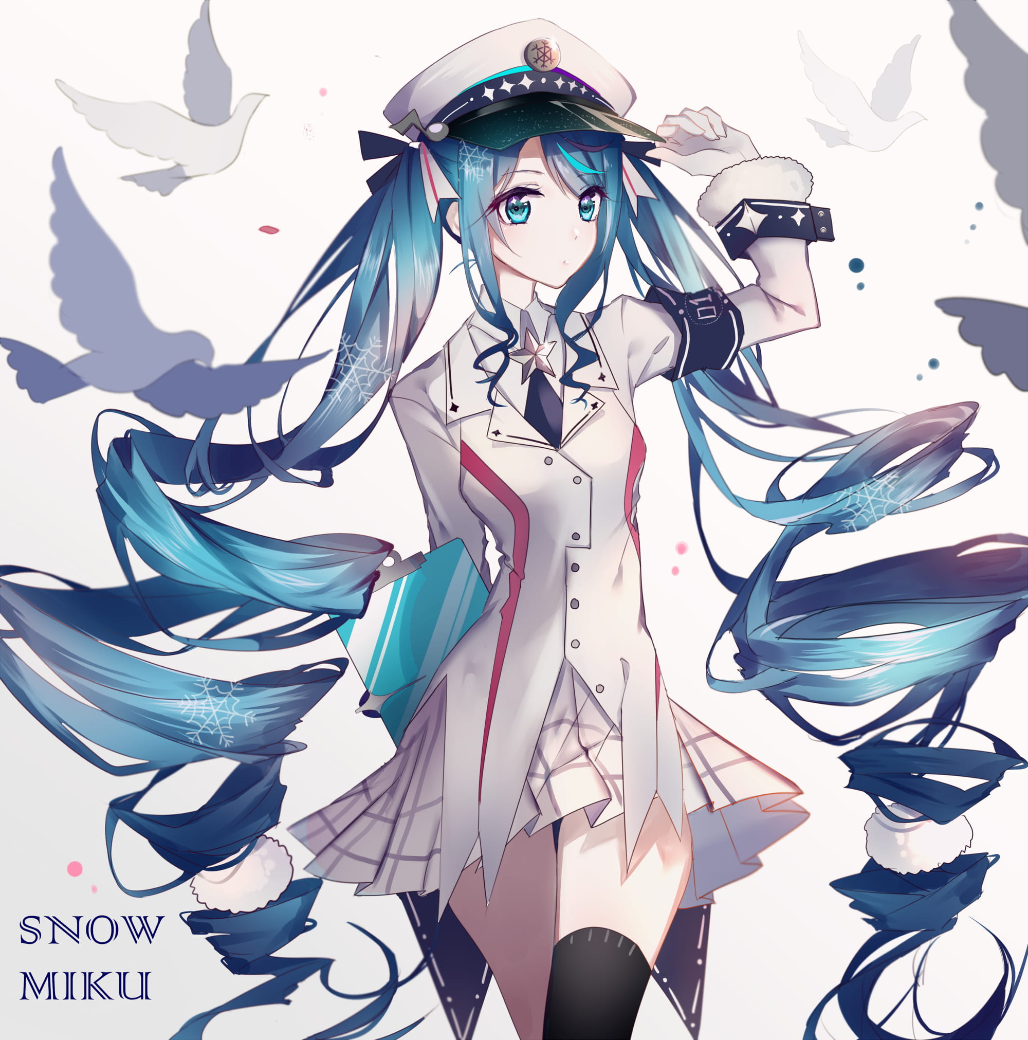 初音未来,雪初音,傲娇,输入法皮肤