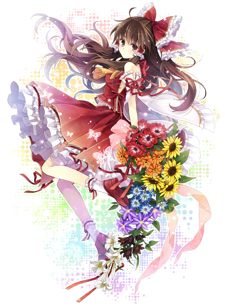 东方project,博丽灵梦,永远の巫女,输入法皮肤