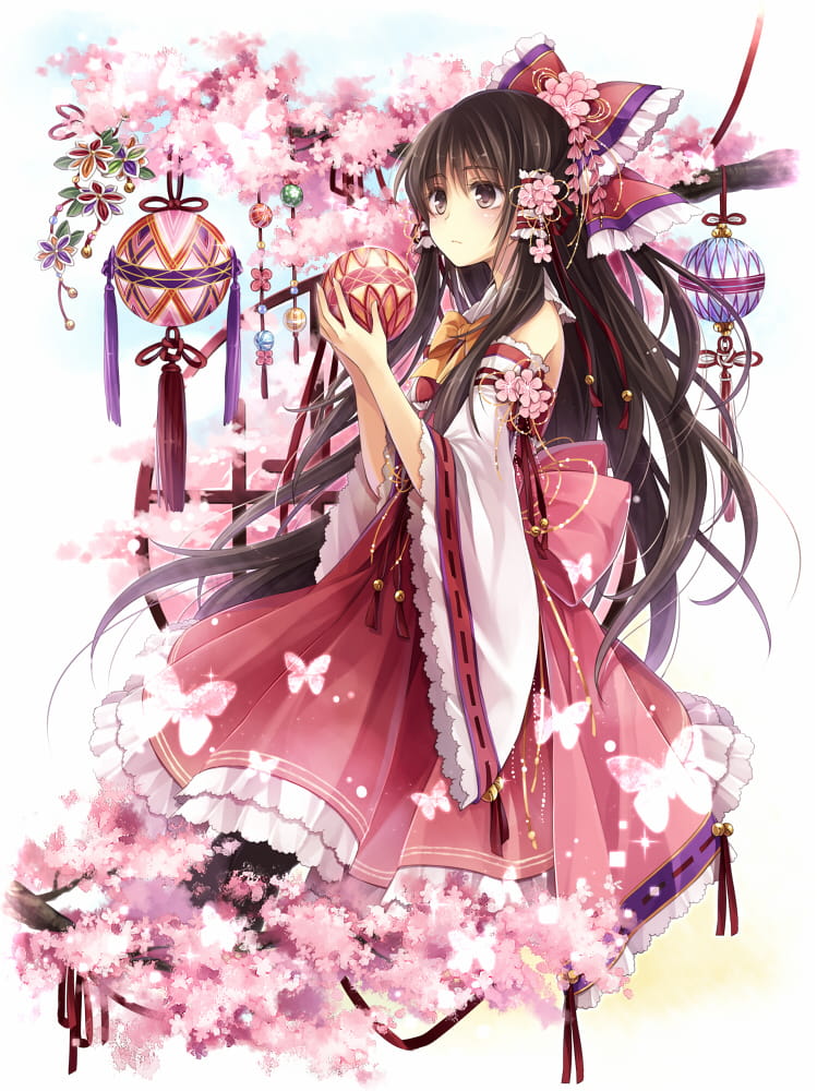 东方project,博丽灵梦,永远の巫女,输入法皮肤