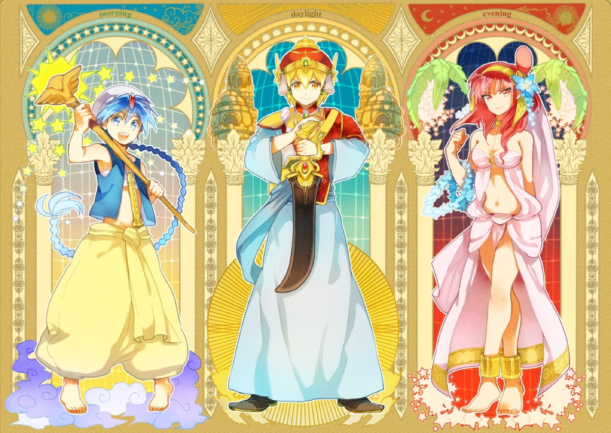 魔笛MAGI 精美桌面壁纸奇幻来袭 