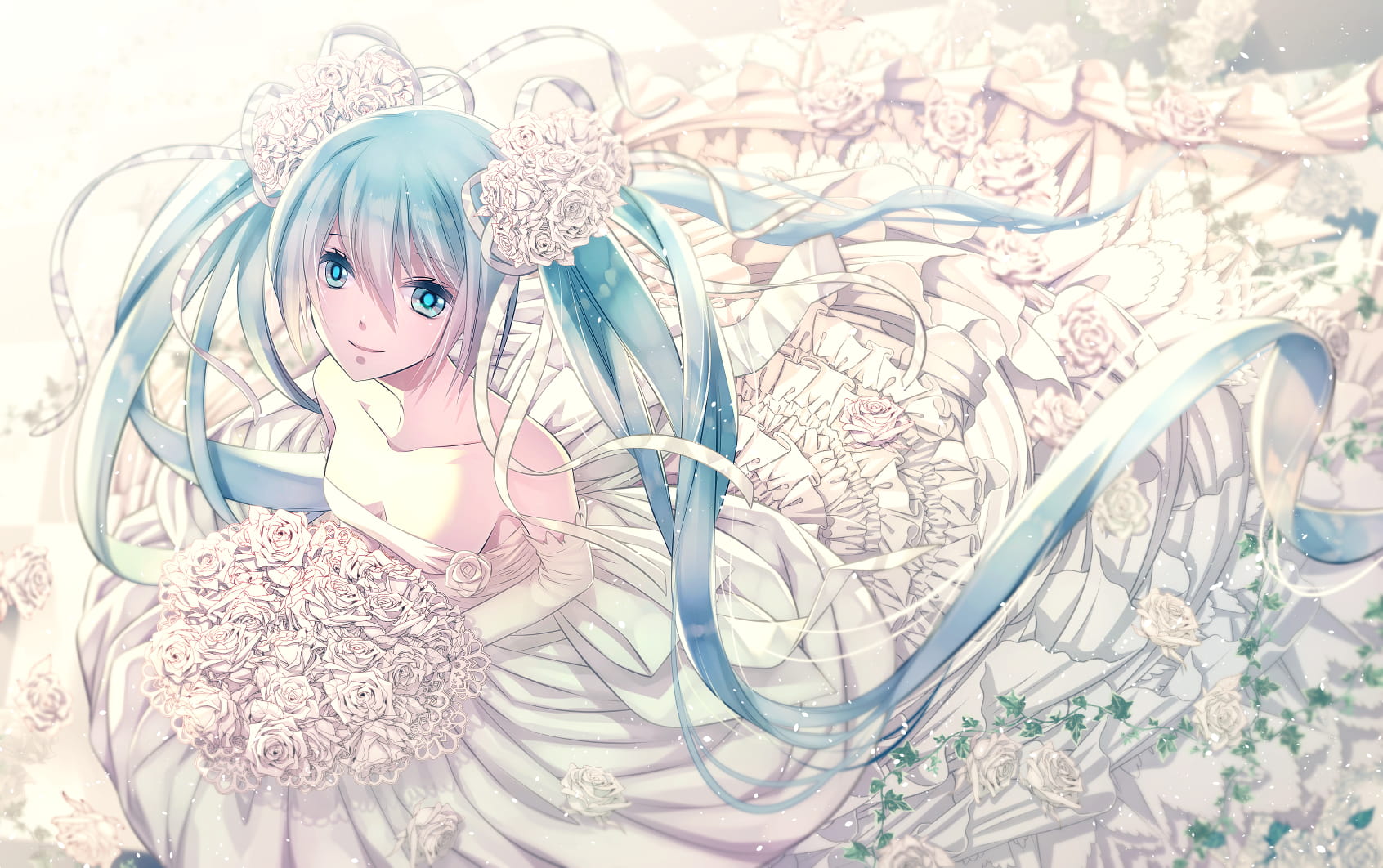 婚纱照,花嫁,动漫少女