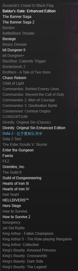 买买买,游戏,steam,单机游戏,任务,RPG